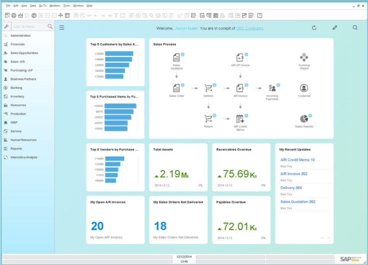 SAP Business One—sap B1價(jià)格 優(yōu)惠、功能全面、易于實(shí)施